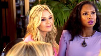 Tamra Judge and Lauren Lim Jackson in The Real Housewives of Orange County: Here Comes the Judge (2023)