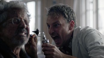 Charles Shaughnessy and Alex Weed in The Magicians: Cello Squirrel Daffodil (2020)