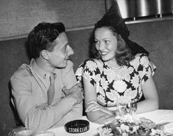 Gene Tierney and Oleg Cassini
