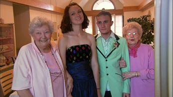 Geoff Haase and Hannah Bailey in American Teen (2008)