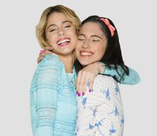 Tini Stoessel and Lodovica Comello in Violetta (2012)