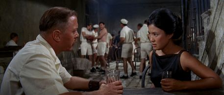 Richard Attenborough, Emmanuelle Arsan, Simon Oakland, Ford Rainey, and Shepherd Sanders in The Sand Pebbles (1966)