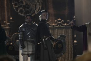 Tom Glynn-Carney and Fabien Frankel in House of the Dragon (2022)