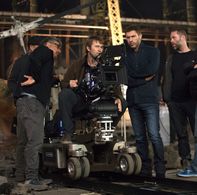 Enrique Chediak, Bela Trutz, Travis Knight, and Jason Smith in Bumblebee (2018)