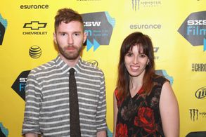 Sarah-Violet Bliss and Charles Rogers at an event for Fort Tilden (2014)