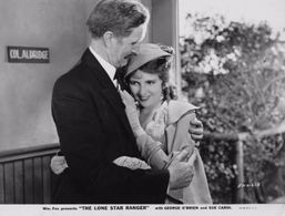 Sue Carol and Russell Simpson in The Lone Star Ranger (1930)