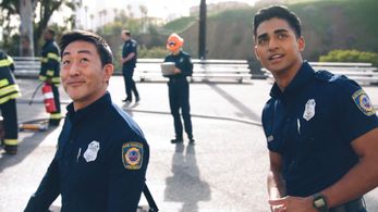 Anirudh Pisharody with Kenneth Choi on ABC's 