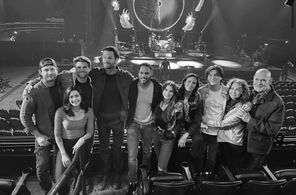 Kale Culley with the cast of CW’s Walker