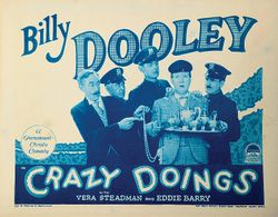 Eddie Baker, Eddie Barry, Tom Dempsey, Billy Dooley, and Robert Emmett O'Connor in Crazy Doings (1929)