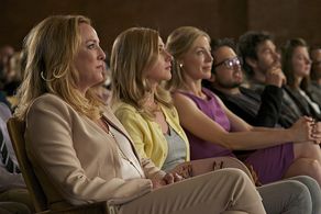 Virginia Madsen, Justin Chatwin, Antony Starr, Juliet Rylance, and Megan Ketch in American Gothic (2016)