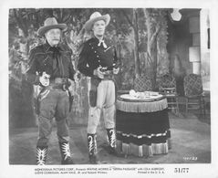 Wayne Morris and Roland Winters in Sierra Passage (1950)