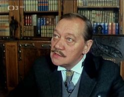 Rudolf Hrusínský in Záhada zlatého servisu (1987)