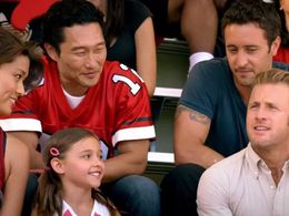 Scott Caan, Daniel Dae Kim, Alex O'Loughlin, and Teilor Grubbs in Hawaii Five-0 (2010)