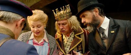 Annette Frier, Christoph Maria Herbst, Uwe Ochsenknecht, and Volker Michalowski in Jim Button and Luke the Engine Driver