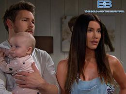 Scott Clifton and Jacqueline MacInnes Wood in The Bold and the Beautiful (1987)