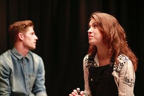 Isaac Money and Georgie Oulton in Mortal (2019)