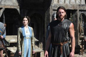 Flora Spencer-Longhurst and Lee Jones in The Bastard Executioner (2015)