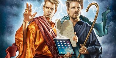 Sigge Eklund and Alex Schulman in Alex & Sigge: Meningen med livet (2015)