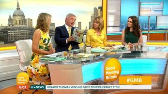 Eamonn Holmes, Kate Garraway, Laura Tobin, and Charlotte Hawkins in Good Morning Britain (2014)