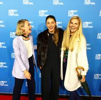 On red carpet at Sydney Film Festival for feature film Rip Tide