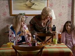 Beverley Callard, Katherine Kelly, and Amber Chadwick in Coronation Street (1960)