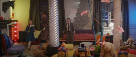 Casey Wilson, Kensington Tallman and Toby Grey in Black Monday