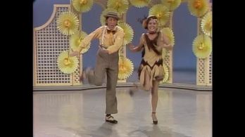 Debbie Reynolds and Dennis Allen in Rowan & Martin's Laugh-In (1967)