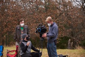 Nick Sanford, Matt Bauske, and Cole Rachal in Elusive (2022)