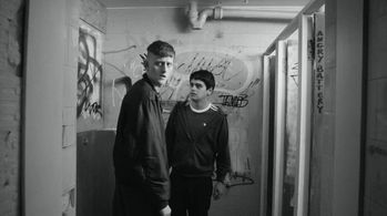 Cristian Ortega and Lorn Macdonald in Beats (2019)