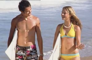 Adam Saunders and Sophie Luck in Blue Water High (2005)