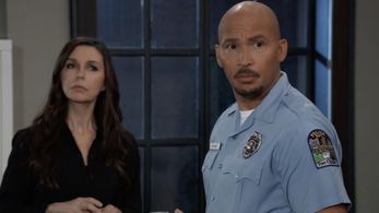 Finola Hughes and Brian DeRozan in General Hospital (1963)