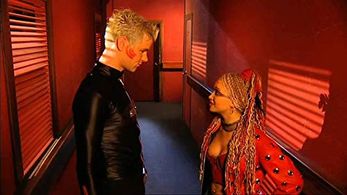 Meryl Cassie and James Napier Robertson in The Tribe (1999)