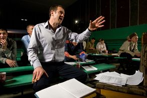 Directing prisoners in Colony 29, Perm, Russia