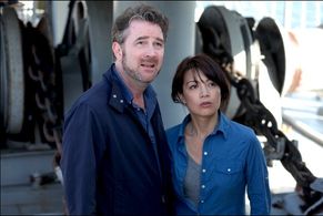 Andy Clemence and Ming-Na in 