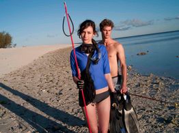 Henry James and Geraldine Hakewill in Uninhabited (2010)