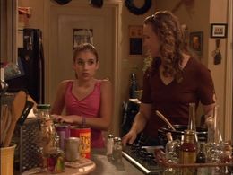Molly Hagan and Emma Roberts in Unfabulous (2004)