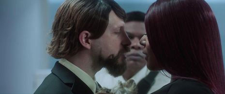 Raymond Pozo, Roger Wasserman, and Candy Flow in Que Leones (2019)