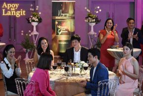 Maricel Laxa, Zoren Legaspi, Mariz, Lianne Valentin, Dave Bornea, and Mikee Quintos in Apoy sa langit (2022)