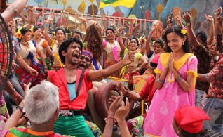 Ketaki Mategaonkar and Prathamesh Parab in Time Pass (2014)