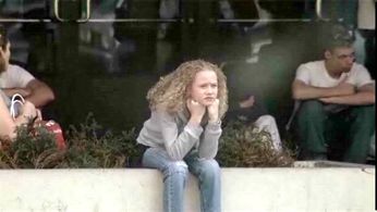 Still of Macey Cruthird filming Come Away Home