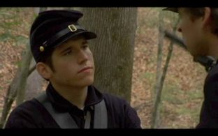 Von Cleve Lewis and Keith Boyd in the screen test for Grey Ghosts by Athens of the South