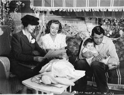 Cary Grant, Irene Dunne, Jane Biffle, and Beulah Bondi in Penny Serenade (1941)