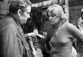 Lyudmila Gurchenko and Eldar Ryazanov in A Railway Station for Two (1983)