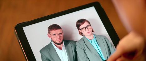 Vladimir Yaglych and Lukerya Ilyashenko in About Love. For Adults Only (2017)