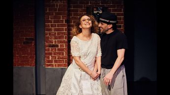 Alexis Brandt and Danny Cistone in 