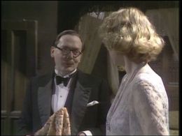 Jane Booker and Geoffrey Drew in Partners in Crime (1983)