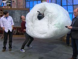 Michael Ian Black, Seth Herzog, and Tom Papa in Duck Quacks Don't Echo (2014)