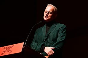 Dominic Cooke at an event for The Courier (2020)