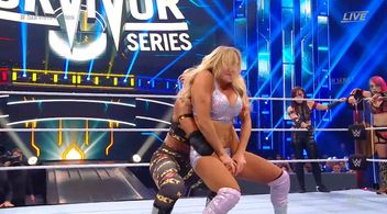 Ashley Fliehr, Kairi Hôjô, Kanako Urai, and Bianca Blair in WWE Survivor Series (2019)