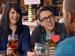 Emily Axford and Brian Murphy in Hot Date (2017)